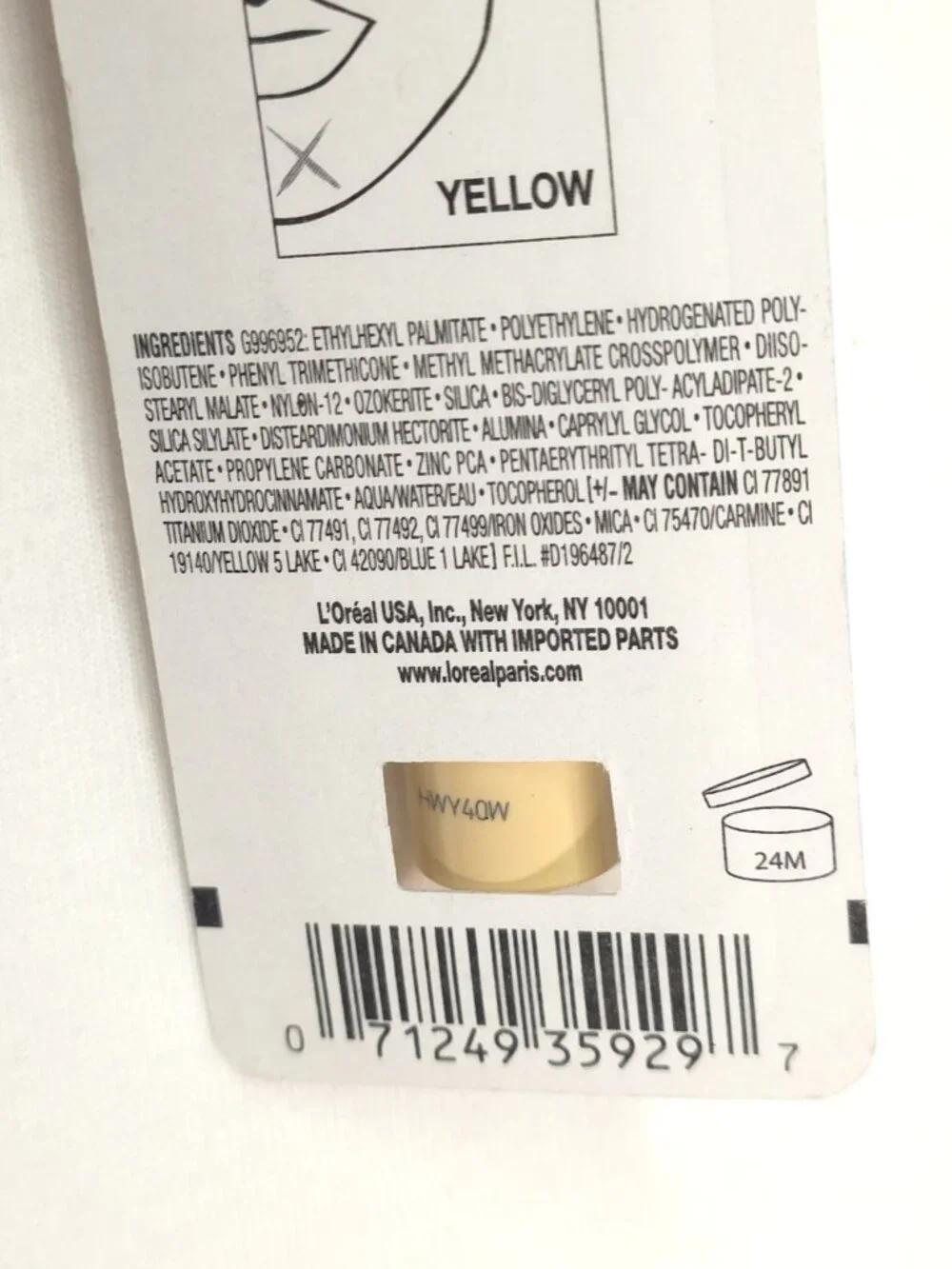L'Oreal Paris True Match Super Blendable Correcting Concealer - 405 Yellow Warm